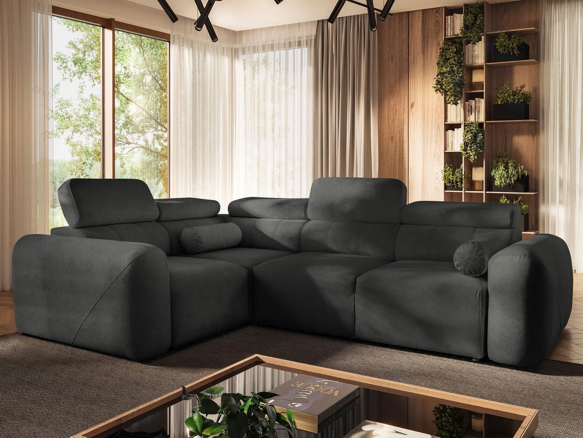 ECKSCHLAFSOFA Volare II, Seite: Links - Anthrazit, Holz/Textil (273/204cm) - MIRJAN24