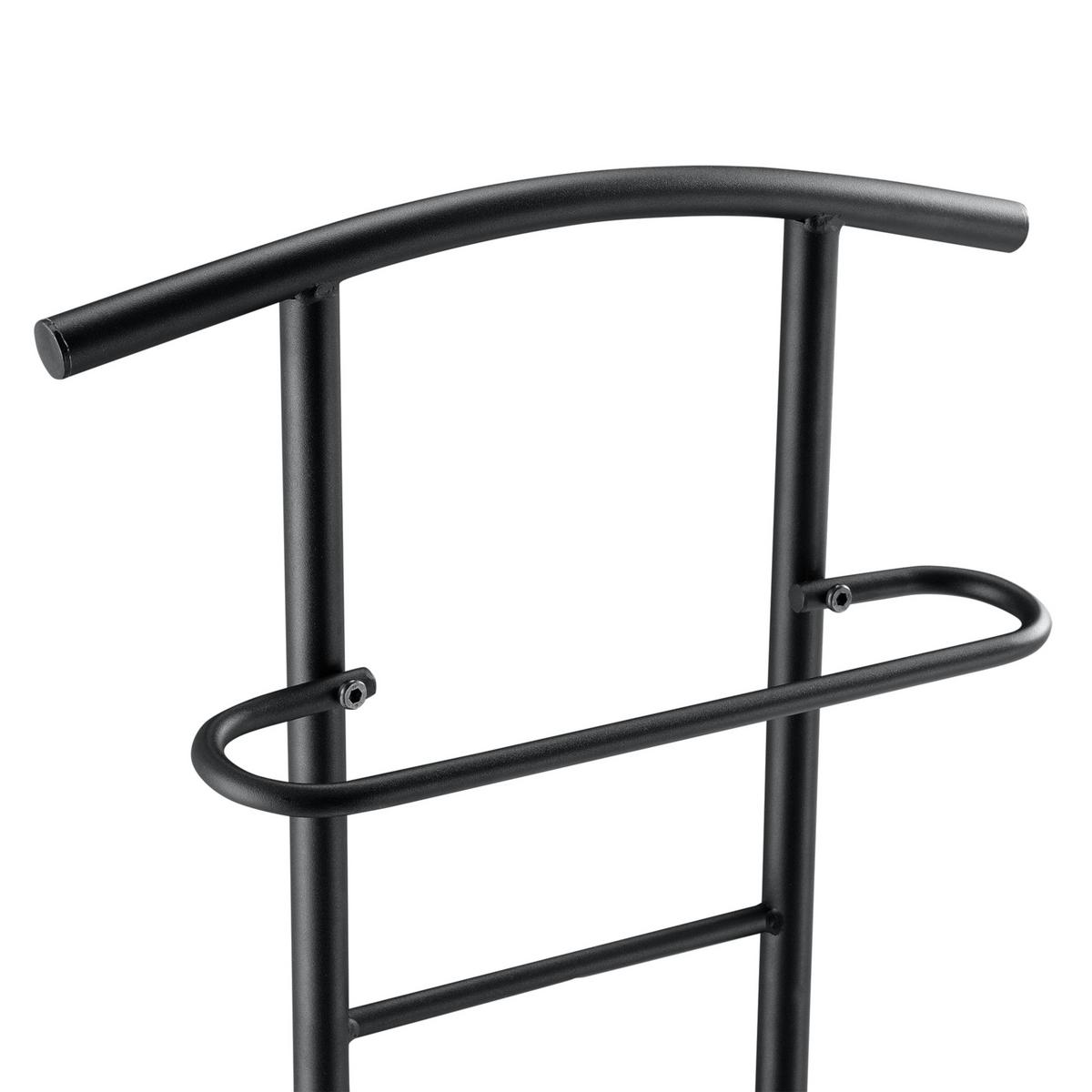 HERRENDIENER Anaheim - Dunkelgrau, Metall (45/107/45cm) - [en.casa]