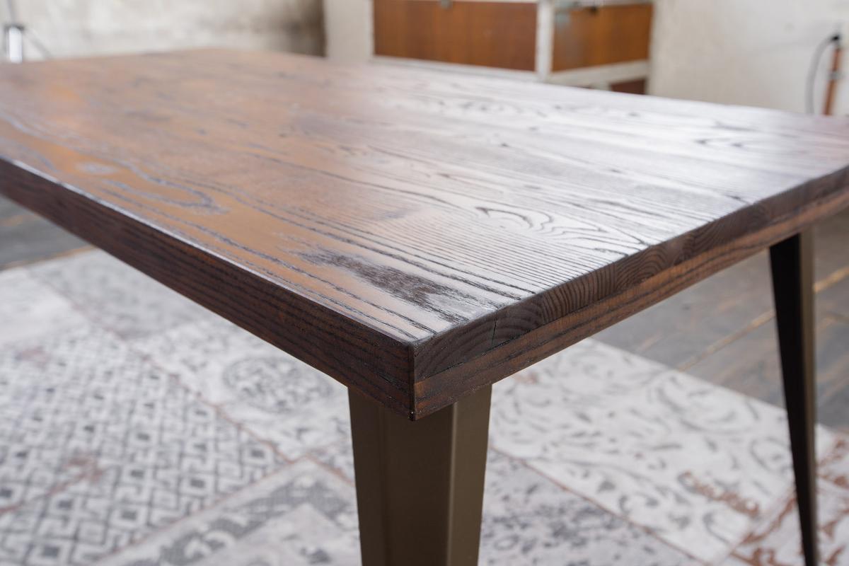 ESSZIMMERTISCH KELIO Holz - Anthrazit/Zwetschgeholzfarben, Holz (90/200/75cm) - KAWOLA
