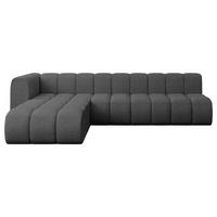 ECKSOFA modulares Sofa Darnel-L2 - 296x177x70 cm Grau - Grau, Holzwerkstoff/Textil (296/177cm) - ALTDECOR