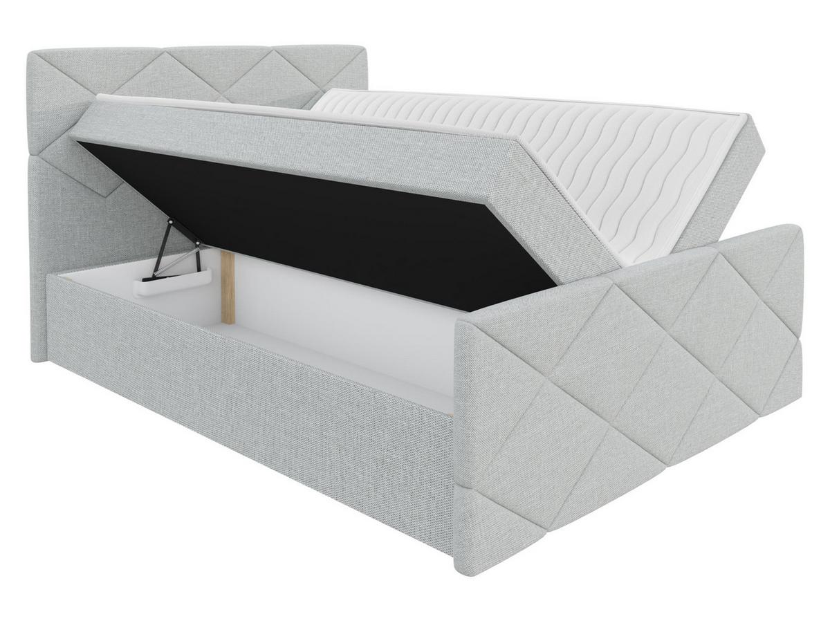 BOXBETT Herkules - H3 - Hellbraun, Holz (160/200cm) - MIRJAN24