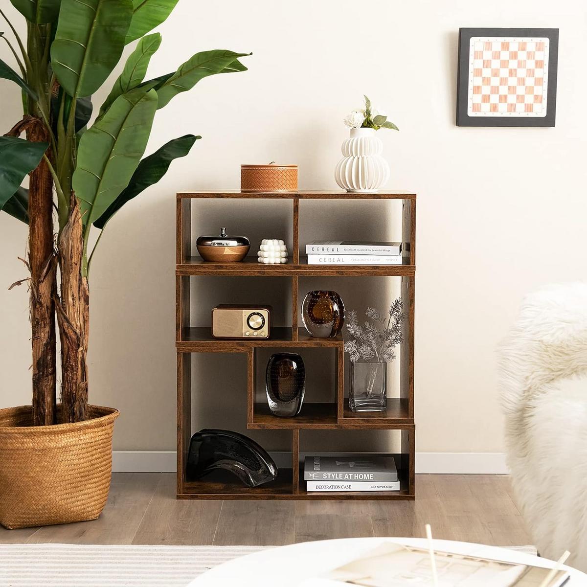 FERNSEHSCHRANK Holz Braun - Braun, Holz (170/43/30cm) - COSTWAY