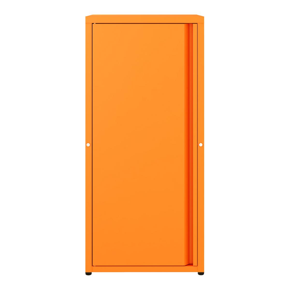 AKTENSCHRANK Burlöv - Orange, Metall (40/88/35cm) - [en.casa]