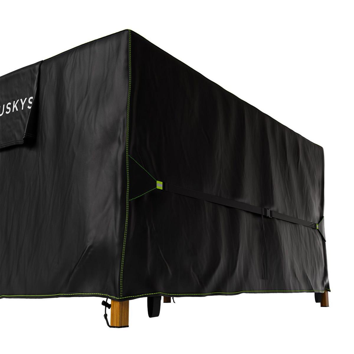 GARTENMÖBELABDECKUNG CoverSafe Pro schwarz - Schwarz, Kunststoff (100/75/160cm) - Juskys