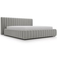 POLSTERBETT Bliss 160x200 Grau - Grau, Textil (160/200cm) - Graingold