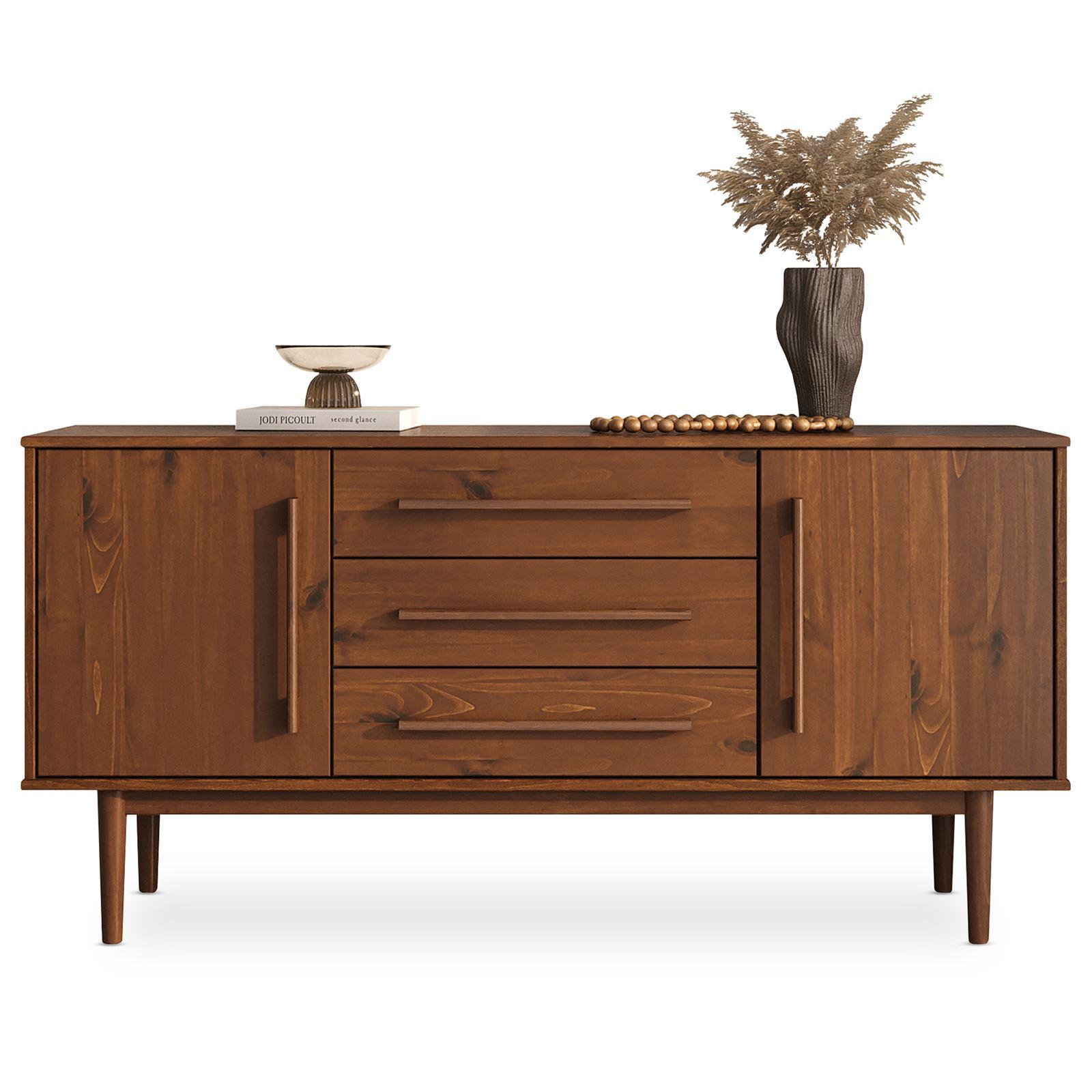 SIDEBOARD TECCA Kastanie - Kastanienfarben, Holz (145/71/43cm) - IDIMEX