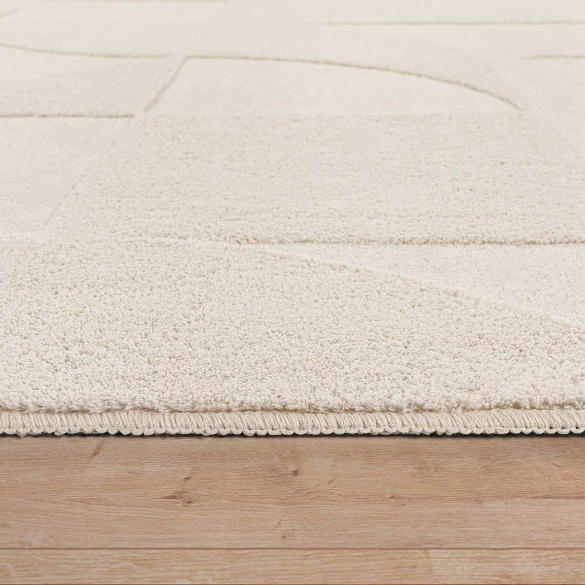 HOCHFLORTEPPICH Creme 200 x 280 cm - Creme, Kunststoff (200/280cm) - TT Home