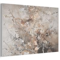 AKUSTIKBILD Mandelblüte - Kunst - Van Gogh - Beige - Abstrakt Akustikpaneele 90x60 cm - Braun, Kunststoff (90/60/0.9cm) - MuchoWow