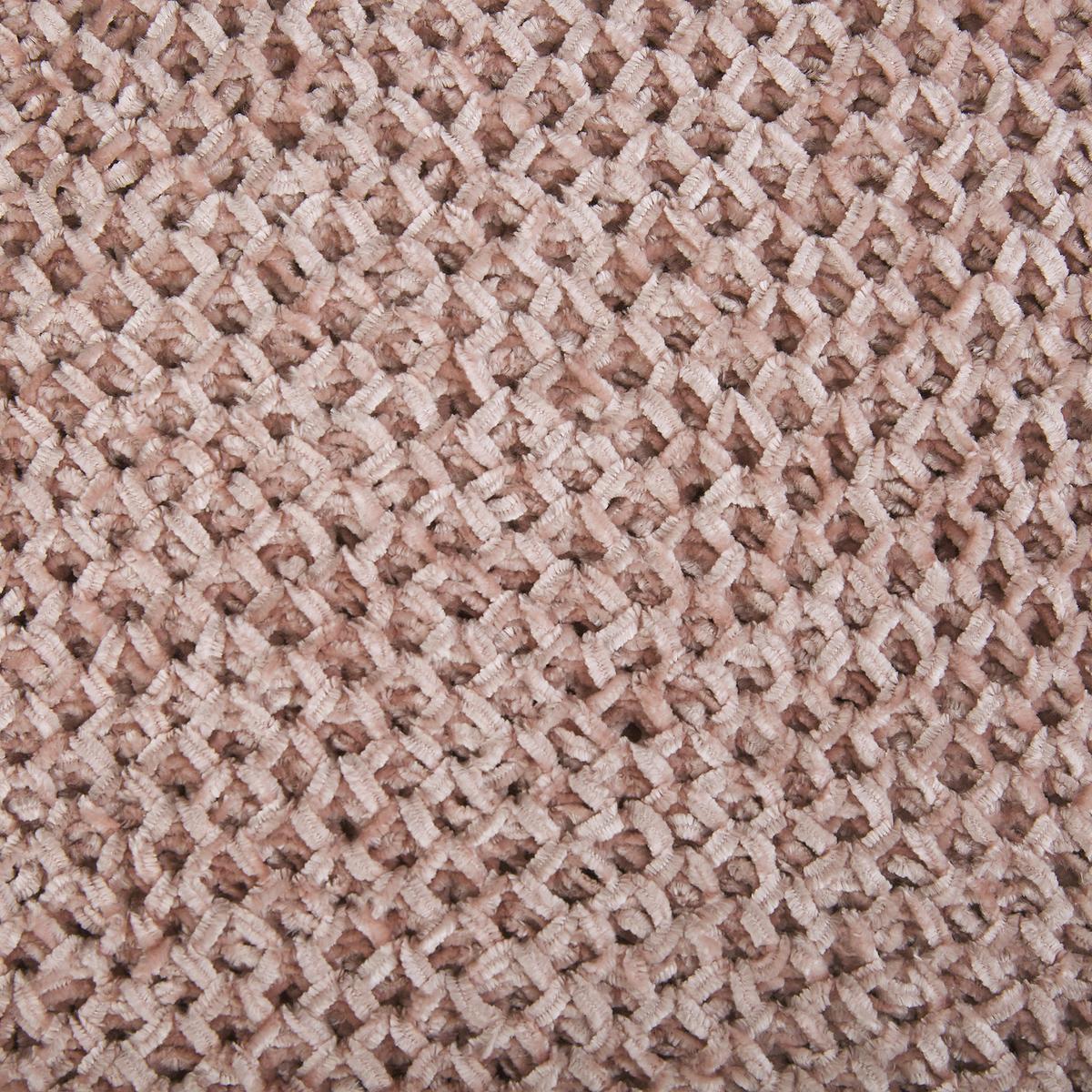 DECKE Pastellrosa Haifa 150/200 cm - Pink, Textil (150/200cm) - Beliani