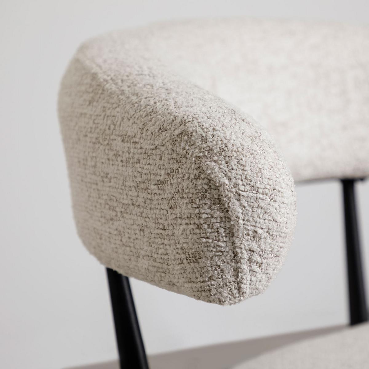 LOUNGESESSEL MANAO - Beige, Textil (62/68/68cm) - IDIMEX