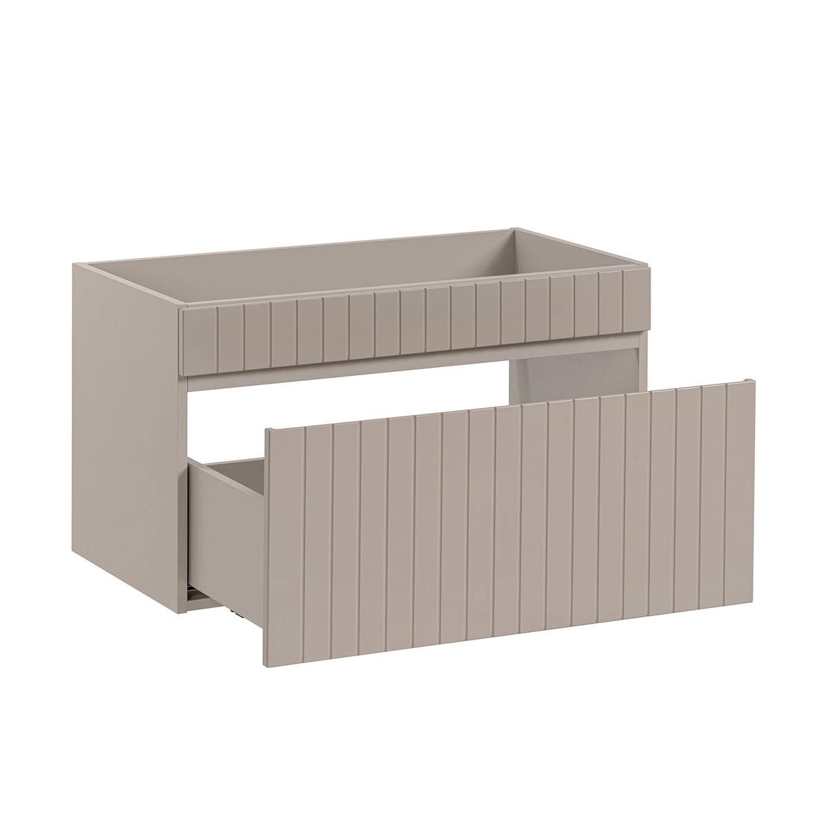 WASCHTISCHUNTERSCHRANK 80cm Zelie Kaschmir - Beige, Holzwerkstoff (80/46/46cm) - Petits-meubles