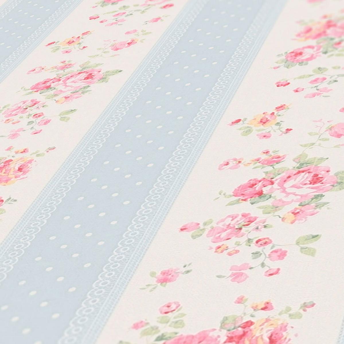 VLIESTAPETE Blau 53/1005 cm - Weiß, Kunststoff/Textil (53/1cm) - KUNSTLOFT