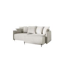 ECKSOFA Betto - Weiß, Holzwerkstoff/Textil (221/148cm) - Fun Möbel