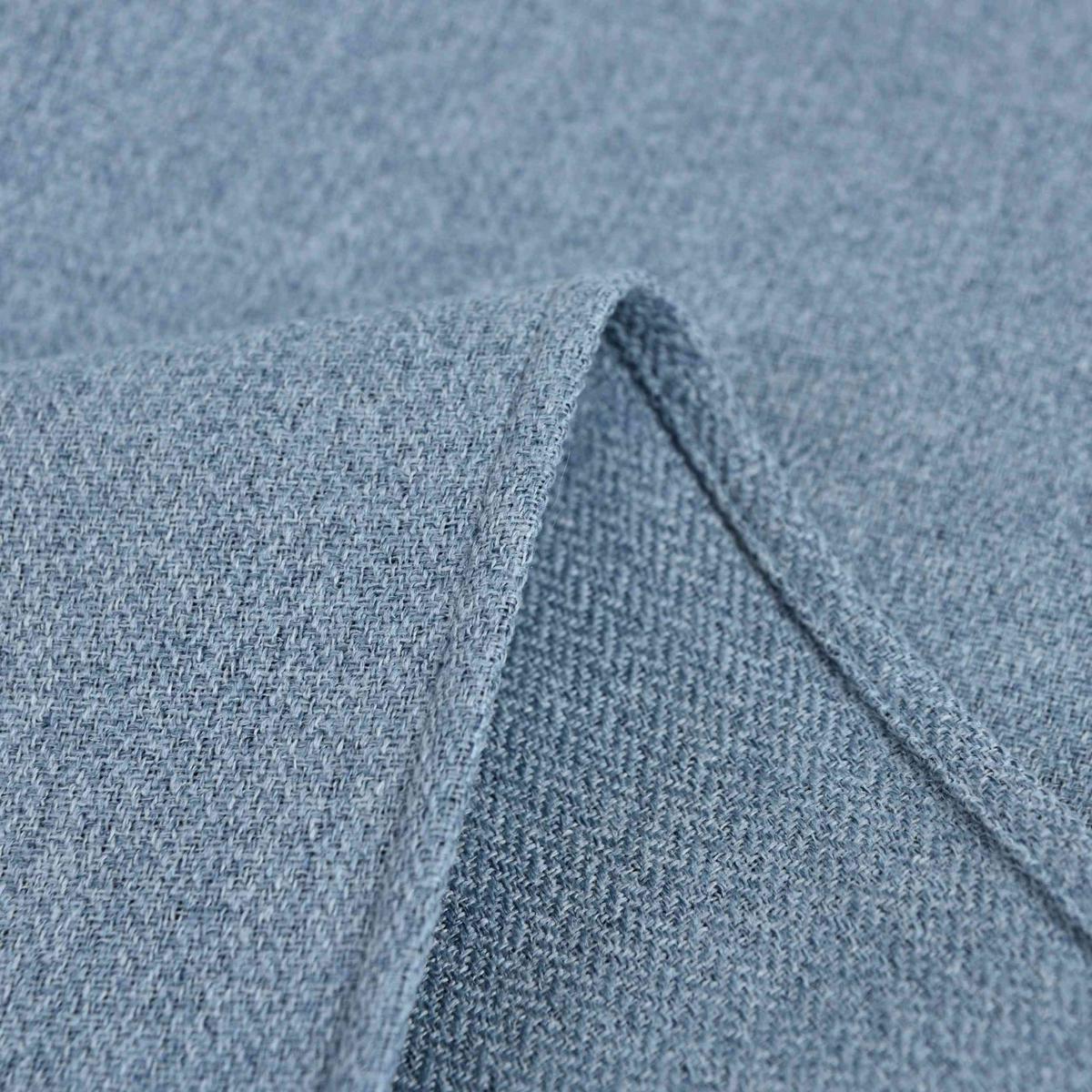 SCHIEBEVORHANG 2ER SET »München Dark« HxB 245x60 cm Blau - Blau, Textil (60/245cm) - Gardinenbox