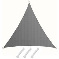 SONNENSEGEL Luftdurchlässig 200 cm Grau - Grau, Kunststoff (200/200cm) - Amanka