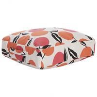 POUF Mellal 50/50/20 cm - Multicolor, Naturmaterialien/Textil (50/20/50cm) - Beliani