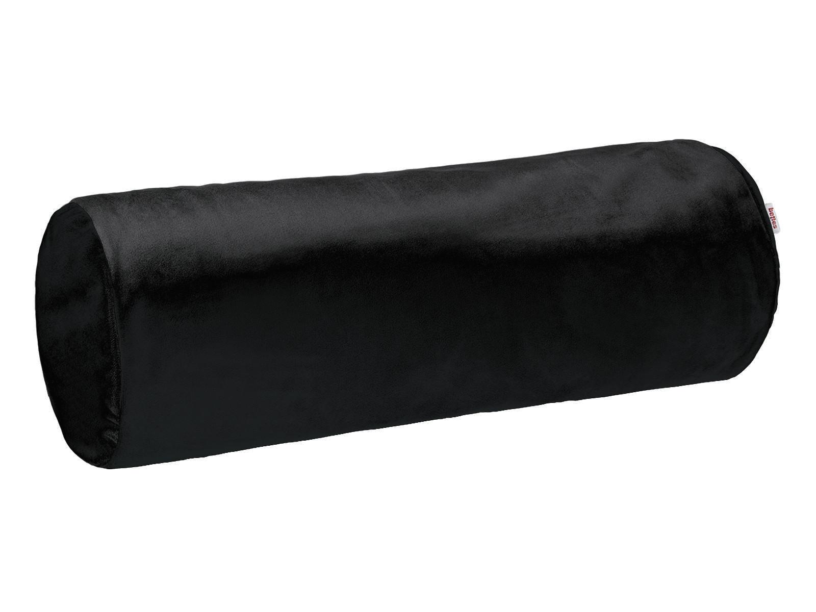 XL-NACKENROLLENHÜLLE Samt&Sonders schwarz 25/70 cm - Schwarz, Textil (25/70cm) - beties Heimtextil