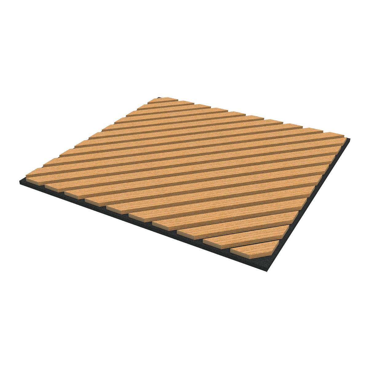 AKUSTIK WANDPANEEL-SET Vang 4-TLG. II - Sonoma Eiche, Holzwerkstoff/Kunststoff (60/60/2.1cm) - NEU.HOLZ