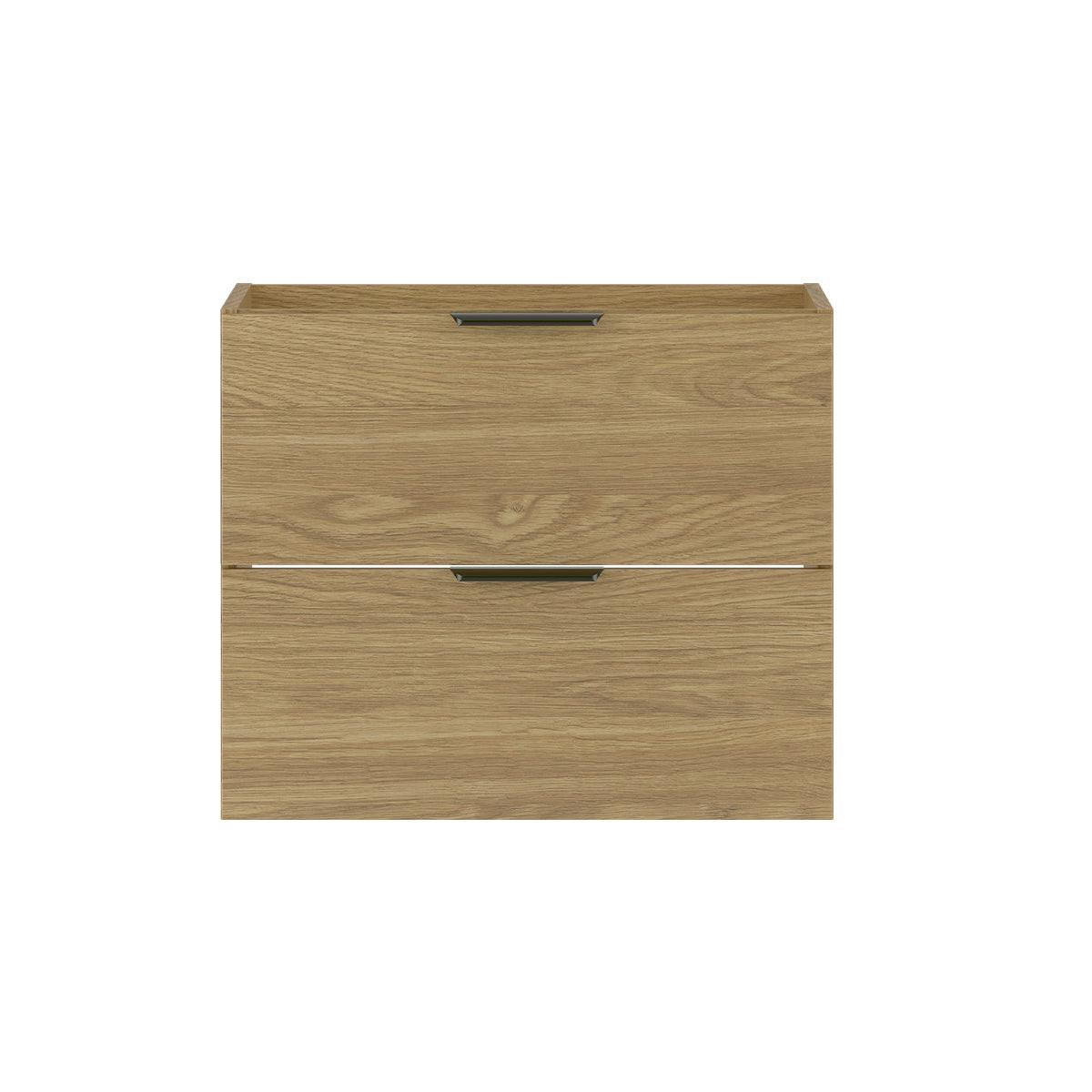 WASCHTISCHUNTERSCHRANK 60cm Astrid Holz - Braun, Holzwerkstoff (60/50/45.8cm) - Petits-meubles