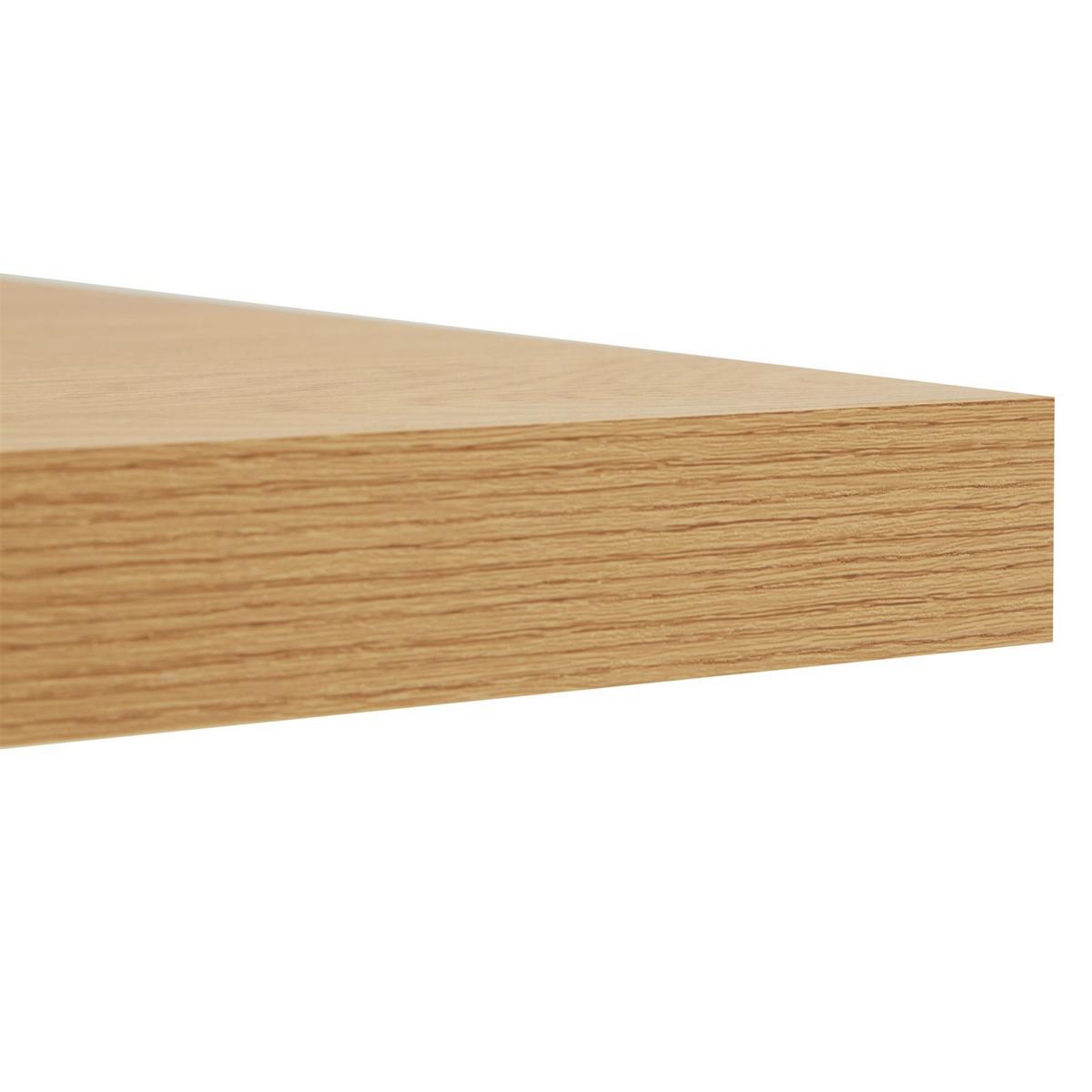 ESSTISCH VIDAGO - Wildeiche, Holzwerkstoff/Metall (90/180/76cm) - CARO-Möbel