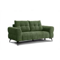 SOFA SALVINI 2,5-Sitzer, dunkelgrün - Dunkelgrün, Holz/Textil (206/88/99cm) - Wozimo