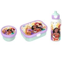 LUNCHSET Campus Princess Power 3-tlg. - Violett/Mintgrün, Kunststoff (6.8/24.4/24cm) - Mepal