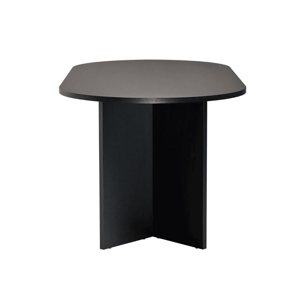 ESSTISCH mit abgerundeten Kanten sable 180/75/89,5 cm - Eichefarben, Holzwerkstoff (96/89.5/75cm) - Calicosy