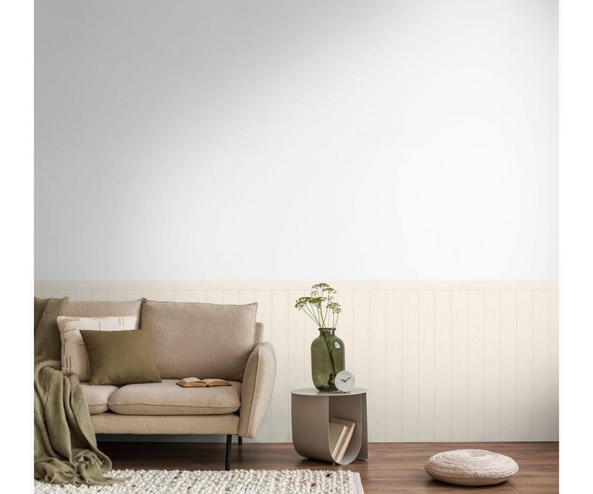 VLIESTAPETE Weiß 106/500 cm - Weiß, Textil (106/1cm) - KUNSTLOFT