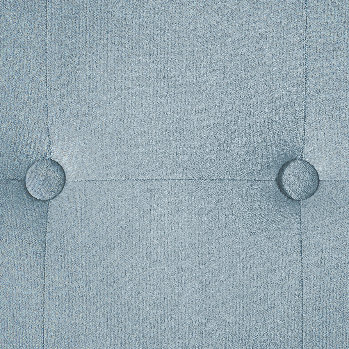 POUF Tampa 55/55/30 cm - Grau, Textil (55/30/55cm) - Beliani