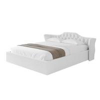 POLSTERBETT mit Bettkasten und Lattenrost, Boxbett ohne Matratze - ZORAN-V1 120x200 Weiß - Weiß, Holzwerkstoff/Textil (120/200cm) - ALTDECOR
