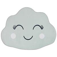 KINDERTEPPICH-CUMULUS 120/90 cm - Grün, Kunststoff (90/120cm) - Beliani