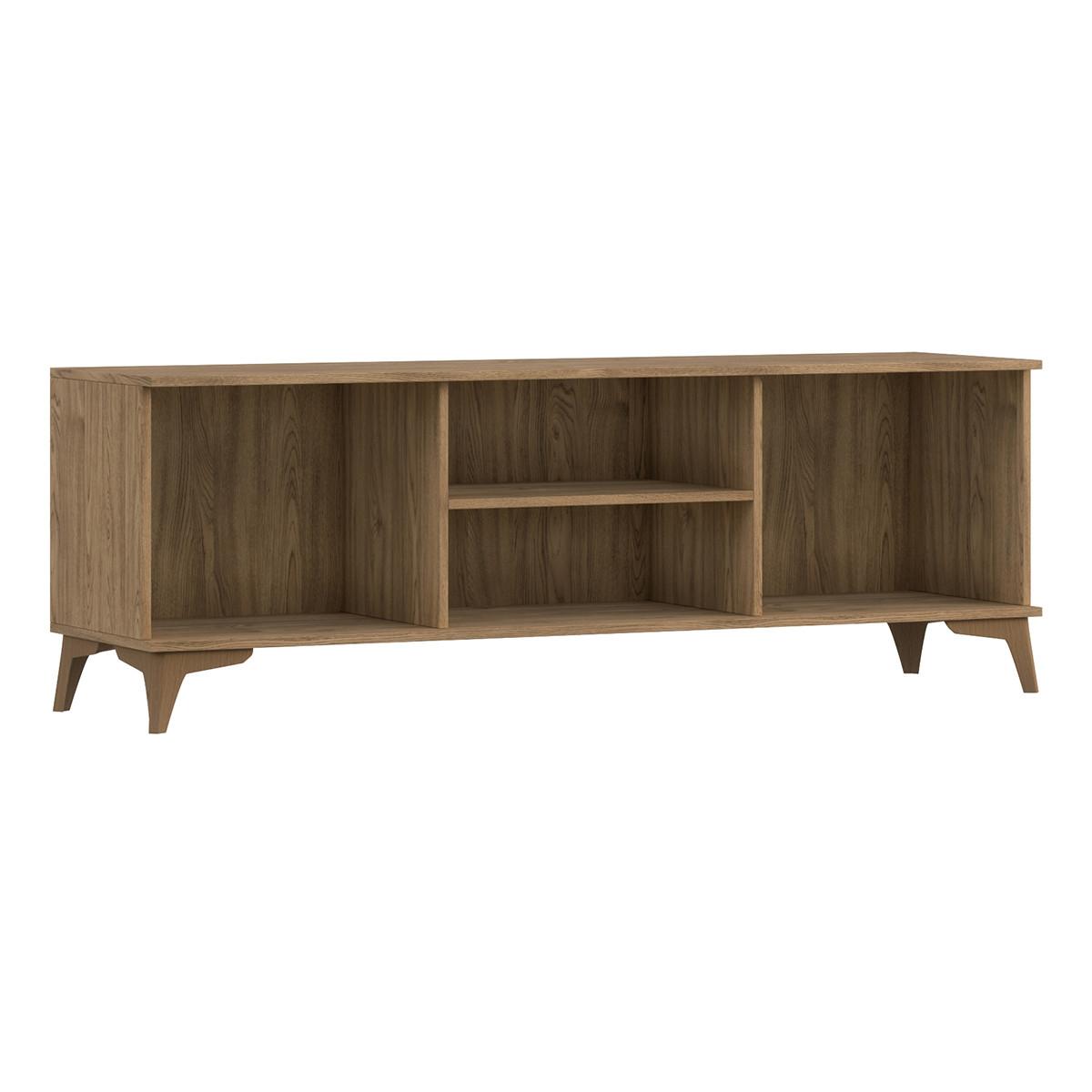 TV-MÖBEL Esteban Holz - Braun, Holzwerkstoff (185/192/60cm) - Petits-meubles