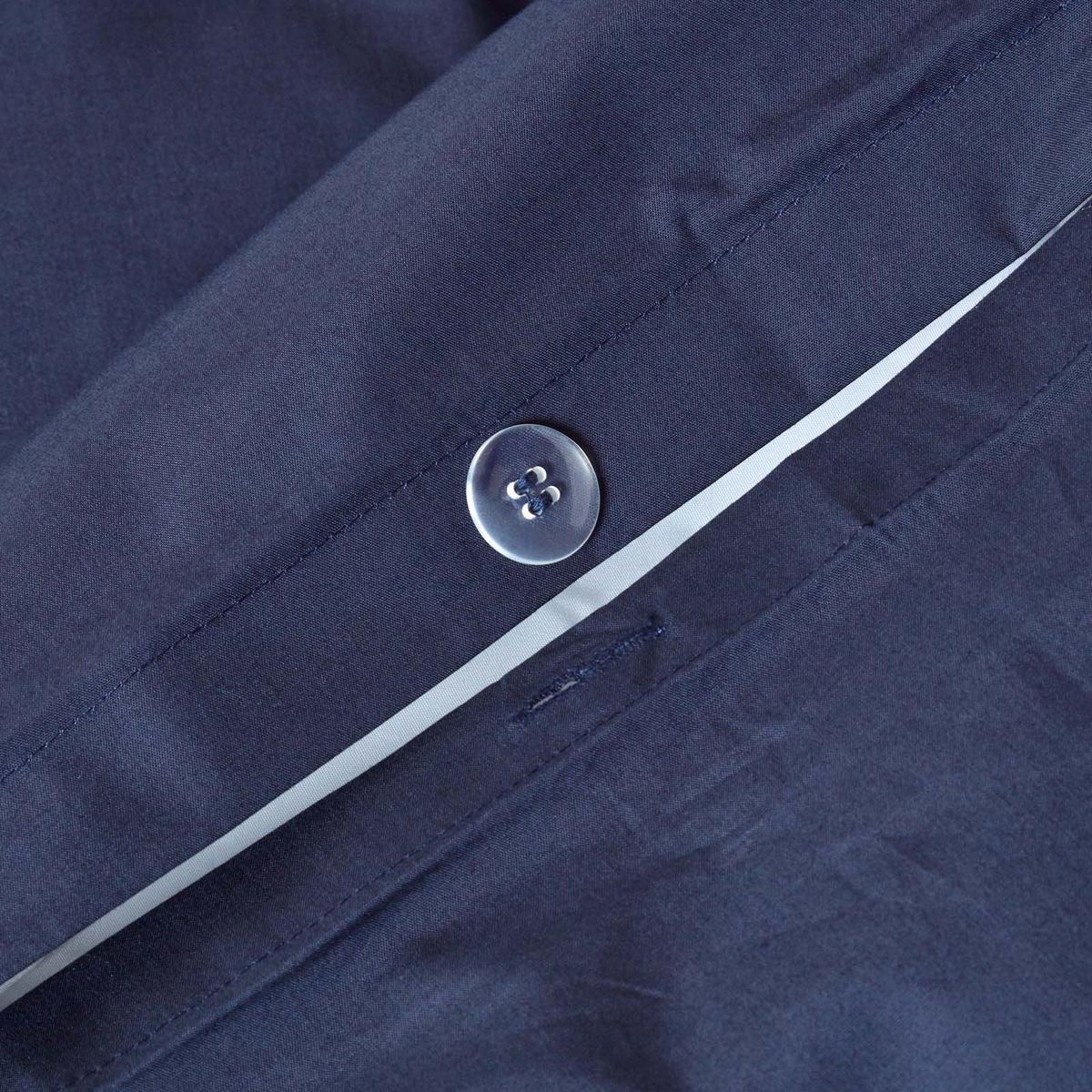 KINDERBETTWÄSCHE Perkal - Dunkelblau, Textil (120/150cm) - Homescapes