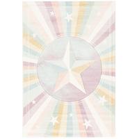 KINDER TEPPICH MAUI KIDS RAINBOW STAR - Multicolor, Textil (140/200cm) - Pergamon