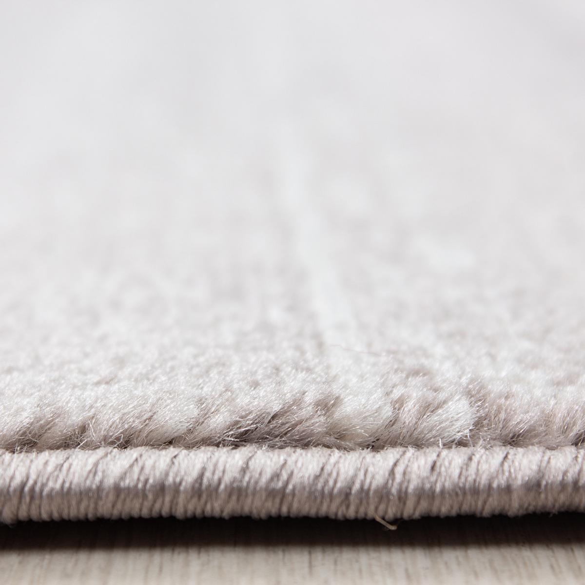 KURZFLORTEPPICH INN, einfarbig, Beige, 280 x 370 cm - Beige, Textil (370/280cm) - KADIMA DESIGN