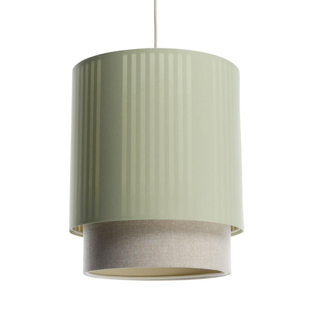 HÄNGELEUCHTE Grau 30/105 cm - Grün, Kunststoff (35/0.6/105cm) - ONZENO