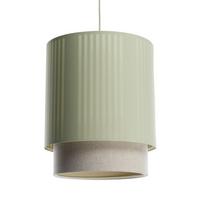 HÄNGELEUCHTE Grau 30/105 cm - Grün, Kunststoff (35/0.6/105cm) - ONZENO