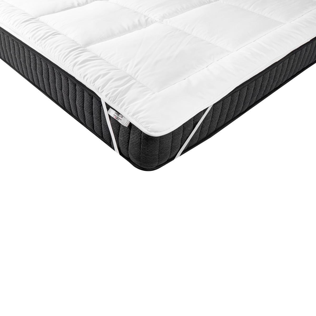 MATRATZENTOPPER 140/200 cm Aizkorri - Weiß, Textil (140/200cm) - Beliani