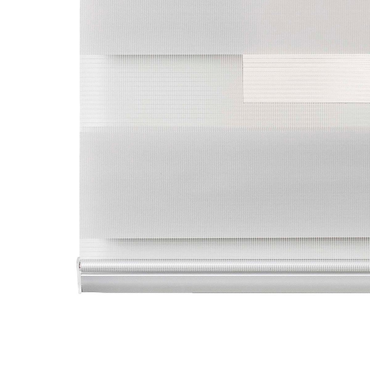 DOPPELROLLO Hellgrau 120x250 cm - Hellgrau, Kunststoff (120/250cm) - STORESDECO