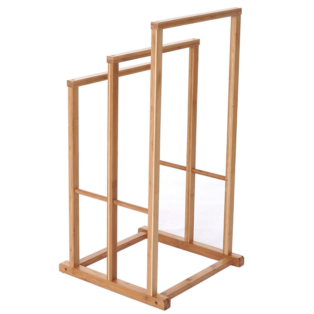 HANDTUCHHALTER Braun - Braun, Holz (42/82/42cm) - MCW