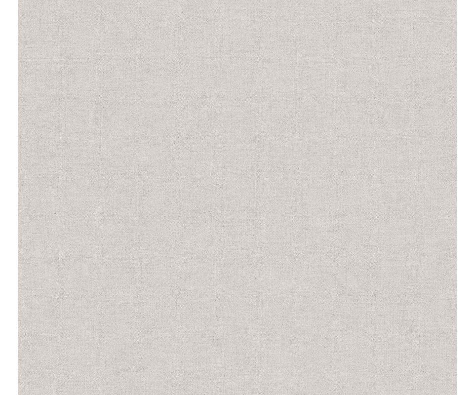 VLIESTAPETE Grau 53/1005 cm - Weiß, Textil (53/1cm) - KUNSTLOFT