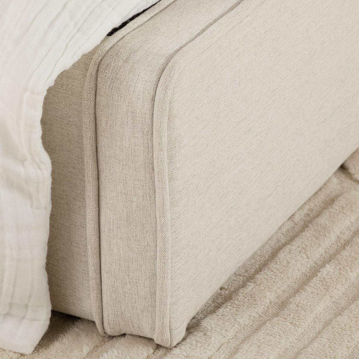 POLSTERBETT MARINI 90x200 cm beige - Beige, Textil (90/200cm) - IDIMEX