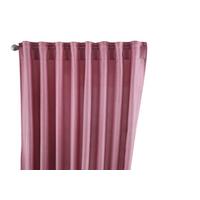 SCHLAUFENGARDINE »Jena« HxB 250x140 cm Altrosa - Rosa, Textil (140/250cm) - Gardinenbox