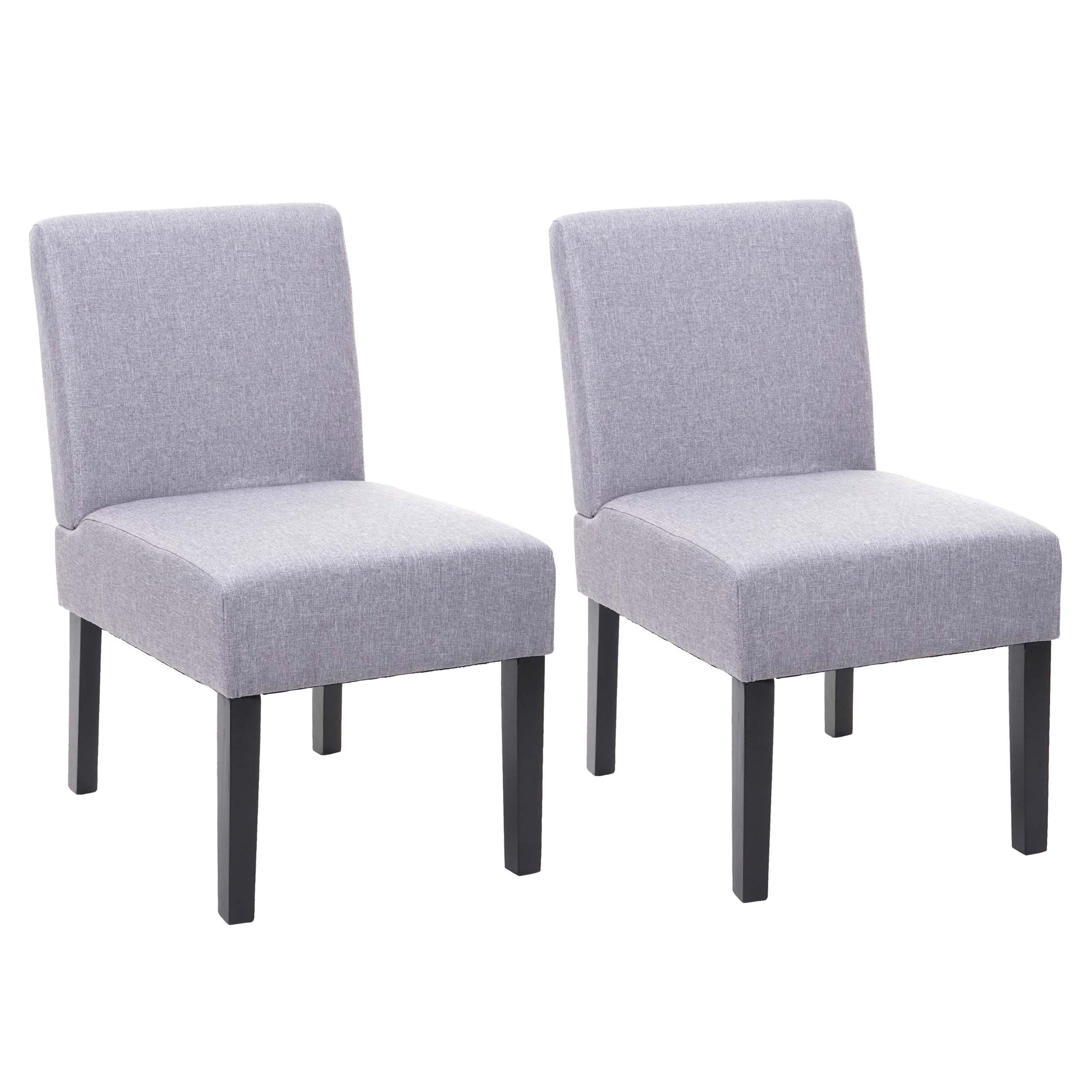 ESSZIMMERSTUHL Grau 2er-Set - Grau, Textil (48/84/64cm) - MCW