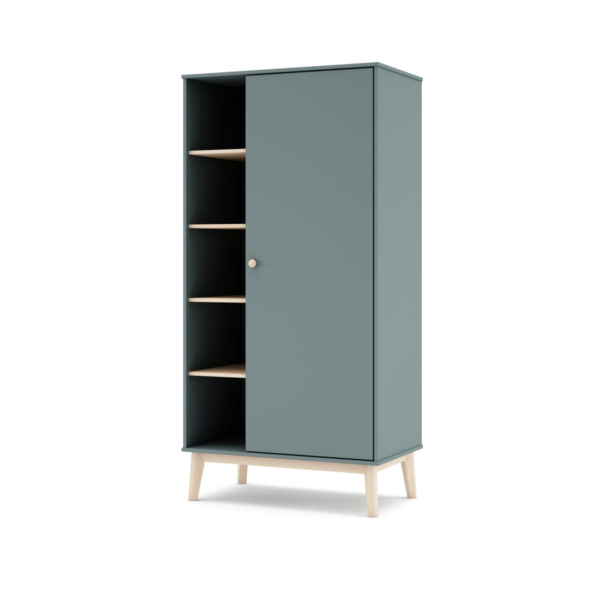 BEZUG Esteban Grün 90/52/181 cm - Grün, Holz (52/181/90cm) - Calicosy