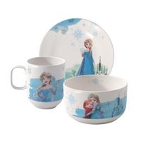 KINDERGESCHIRR-SET Disney Frozen bunt 3-tlg. - Multicolor, Keramik (2/2/2cm) - Villeroy & Boch