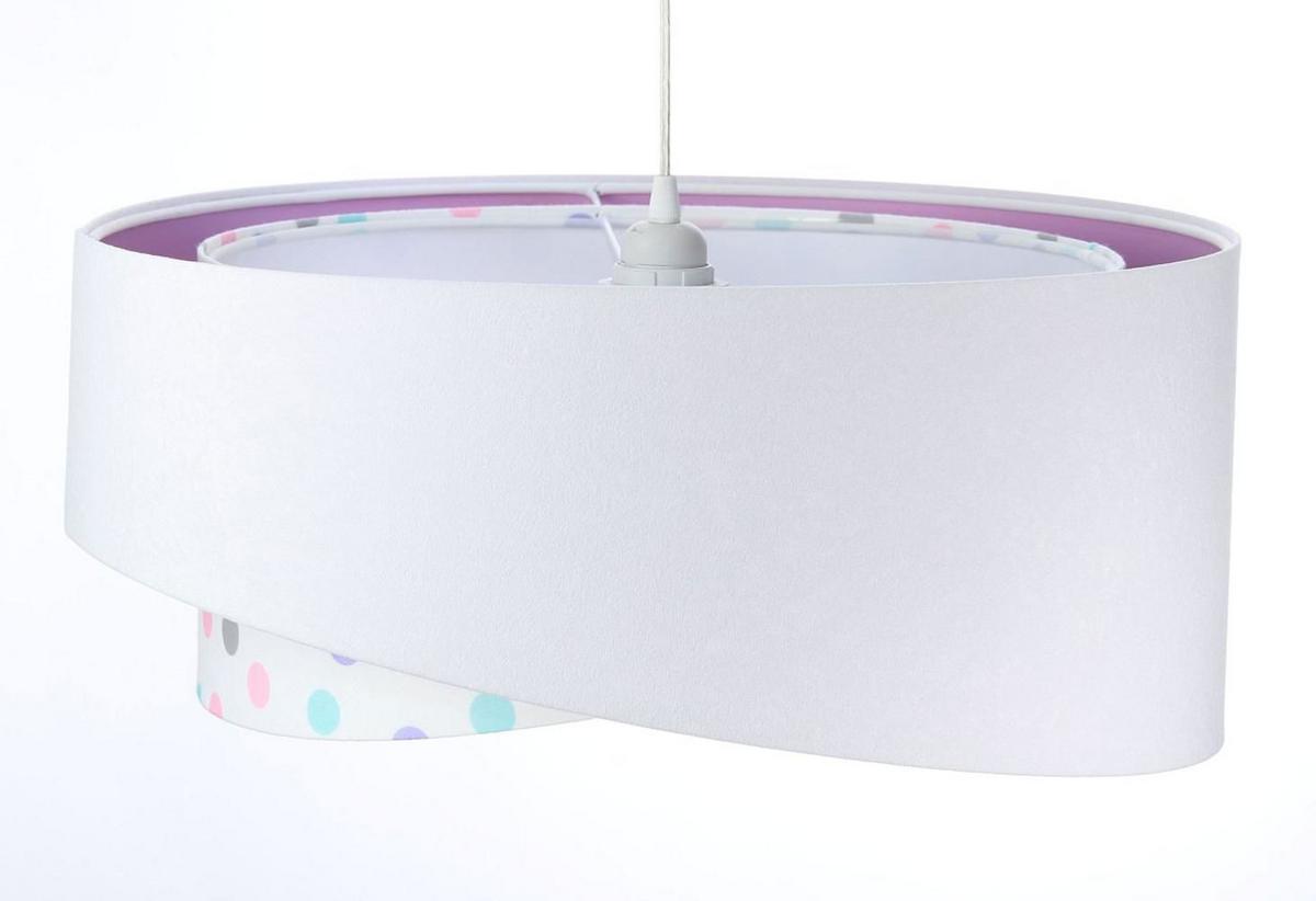 HÄNGELEUCHTE Rosa 50/23 cm - Pink, Kunststoff (50/1/23cm) - ONZENO