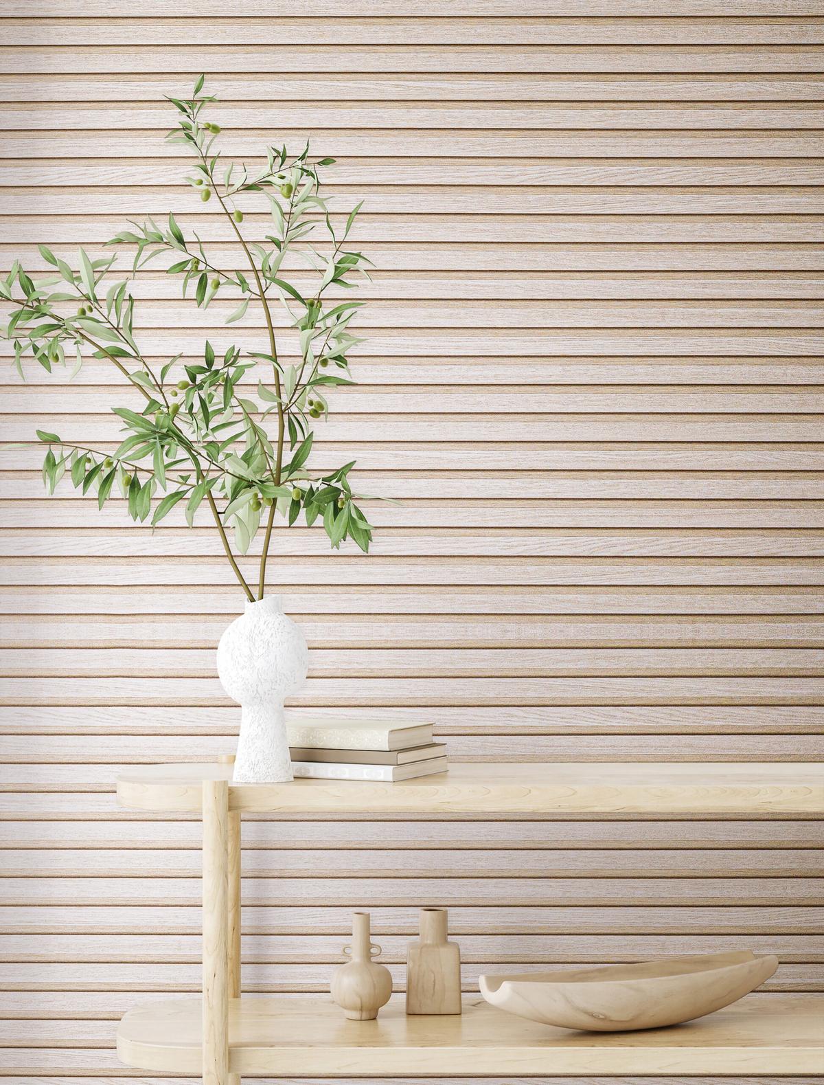 VLIESTAPETE Streifen Tapete beige - Beige, Papier (53/1cm) - marburg
