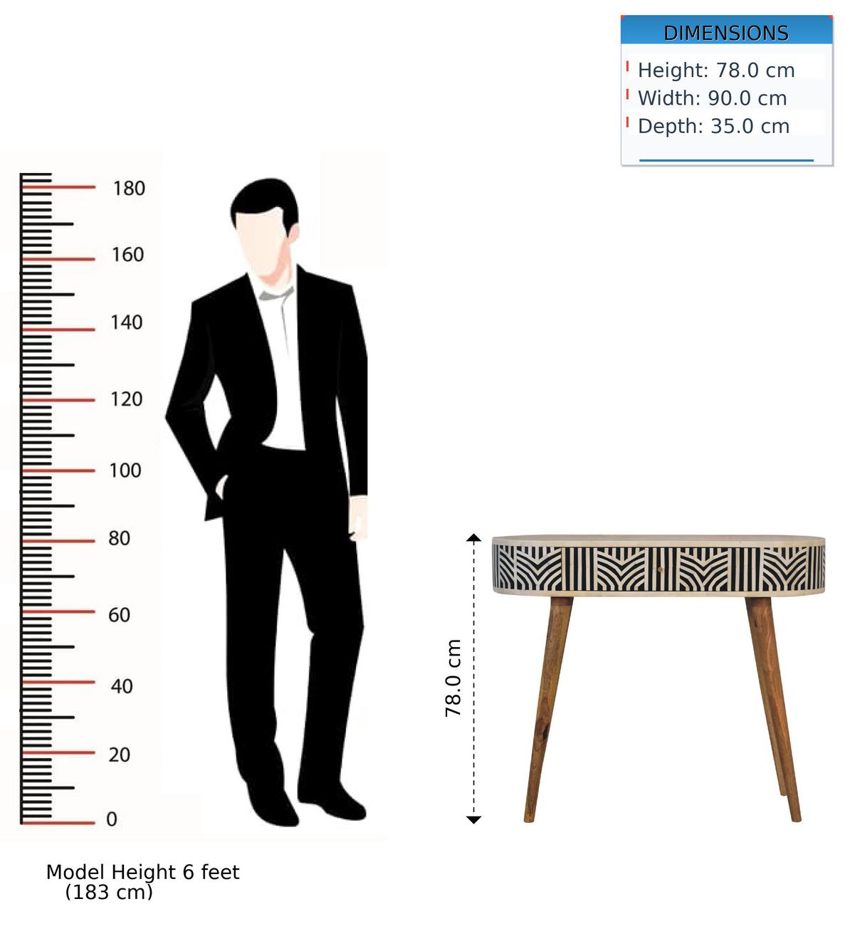 KONSOLENTISCH Edessa, 1 Schublade, Nordische Beine, Wchwarz und Weiß, Eichenholzoptik - Eichefarben/Messingfarben, Holz/Metall (35/90/78cm) - Artisan Furniture