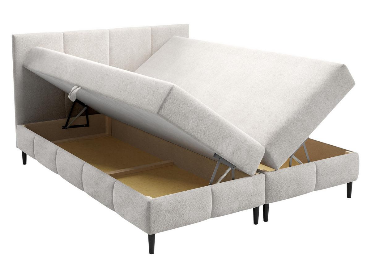 BOXBETT Box Best 2 - H3 - Schwarz/Bronzefarben, Holz/Holzwerkstoff (160/200cm) - MIRJAN24